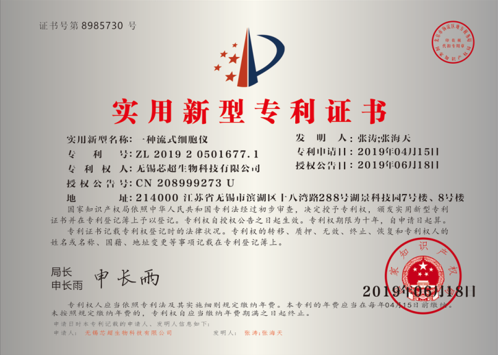 专利证书